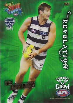 2010 Select AFL Champions - Revelations Green Gem #RG13 Tom Hawkins Front